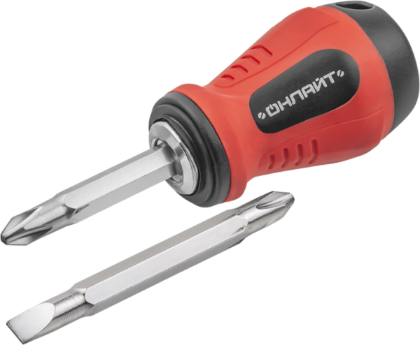 Отвертка двухсторонняя 82 994 OHT-Оt02-DS-PH2-SL6-40 ОНЛАЙТ 82994 (1587338)