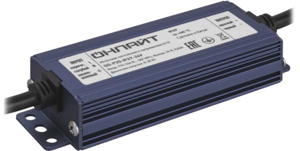 Драйвер для светодиодной ленты 90 647 OD-P20-IP67-24V ОНЛАЙТ 90647 (2003034)