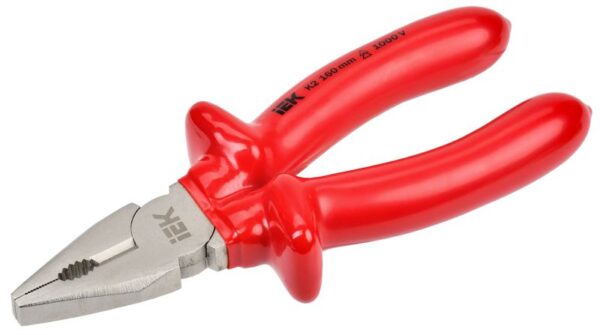 Пассатижи диэлектрические Profi 160мм 1000В ARMA2L 3 IEK A2L3-PL20-K2-160 (1698698)