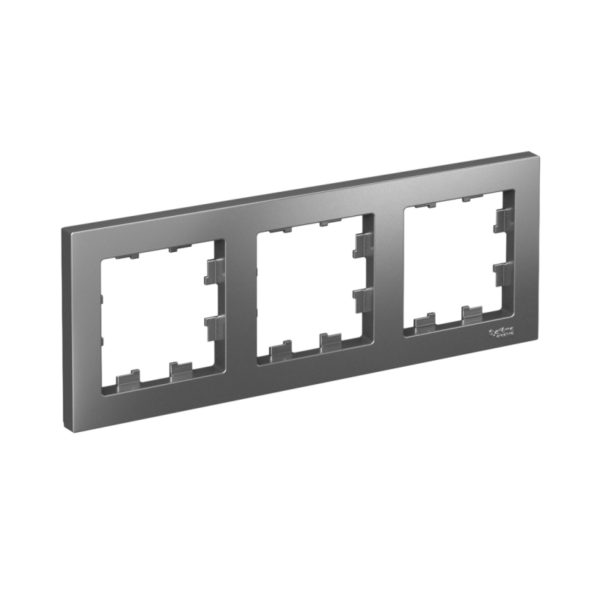 Рамка 3-м AtlasDesign универс. сталь SE ATN000903 (1240480)