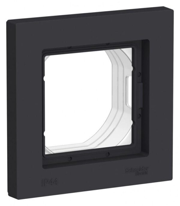 Рамка 1-м AtlasDesign Aqua IP44 карбон SE ATN441001 (1324374)
