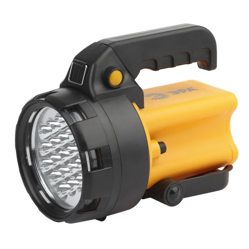 Фонарь-прожектор аккумуляторный Альфа PA-602 19LED литиевый аккум. 3А.ч ЗУ 220В + 12В (инд. упак.) Эра Б0031033 (506386)
