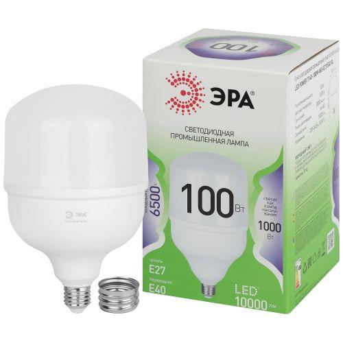 Лампа светодиодная GREEN LINE POWER T140-100W-865-E27/E40 GL 100Вт колокол 6500К свет холод. E27/E40 Эра Б0067055 (1954557)