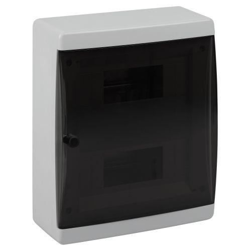 Корпус навесной COMFORT ЩРН-П-18 IP41 пластик. прозр. крышка бел. Эра Б0067239 (1991133)