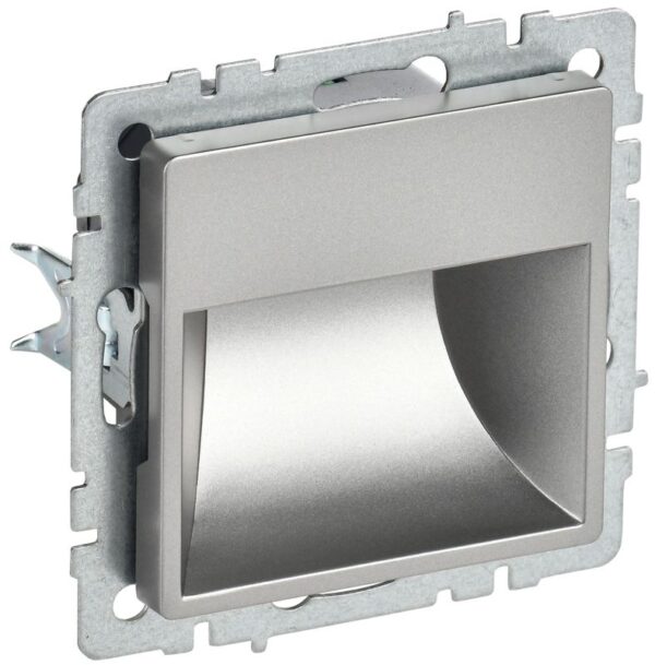 Подсветка светодиодная BRITE встраив. ПЛ20-БрС механизм сталь IEK BR-FL20-K46 (1679771)