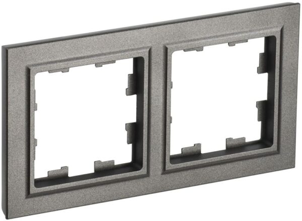 Рамка 2-м BRITE РУ-2-БрШ шампань IEK BR-M22-K37 (1617332)
