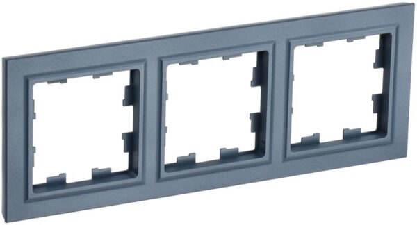 Рамка 3-м BRITE РУ-3-БрМ маренго IEK BR-M32-K35 (1617337)