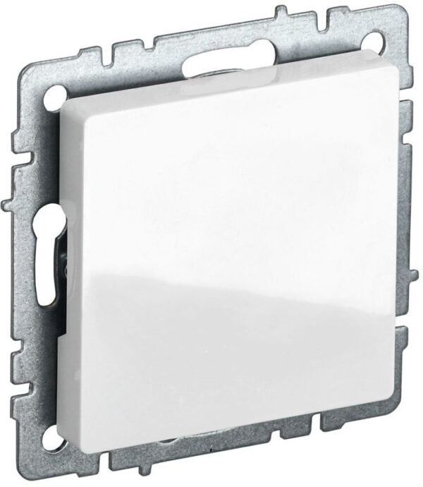 Заглушка с суппортом BRITE МЗ10-БрБ механизм бел. IEK BR-PL10-K01 (1657937)