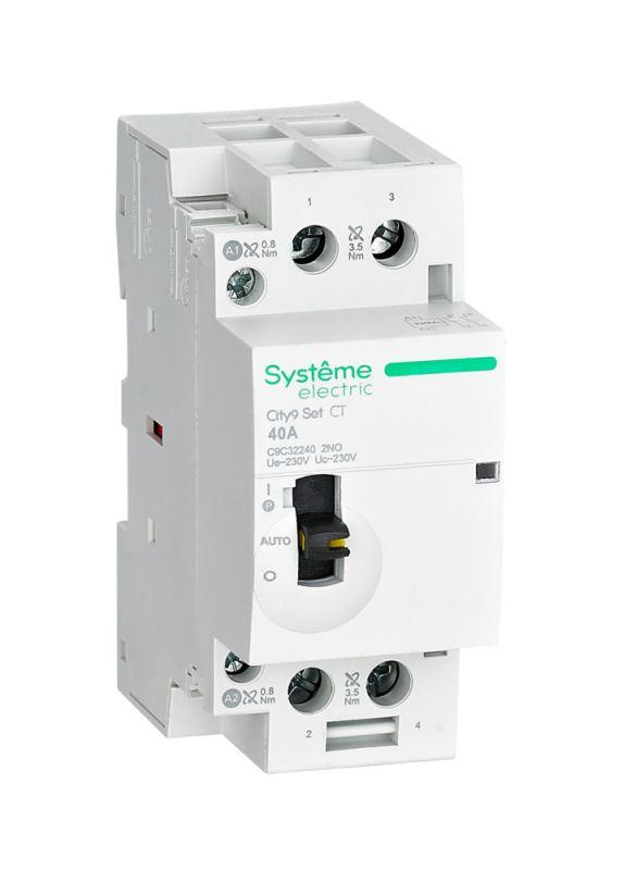 Контактор 2п City9 Set 2НО 40А AC 230В-230В SE C9C32240 (1781013)