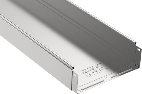 Лоток листовой неперфорир. 300х100 L3000 сталь 1мм IEK CLN10-100-300-3 (204238)