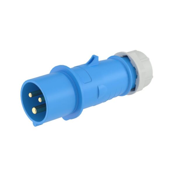 Вилка эл. каб. 32А 2P+E 230В IP44 DKC DIS2133233 (248055)