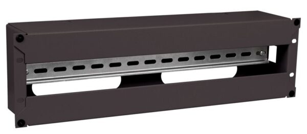 Панель электрораспределительная 3U с DIN-рейкой черн. ITK EDP05-3U22M (1532234)