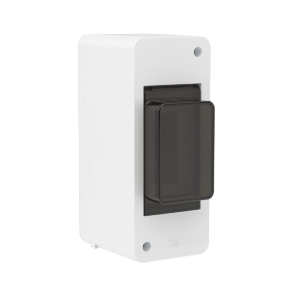 Щиток настенный 2мод. IP41 с тонированной дверцей бел. DKC F02W0WD (1943564)