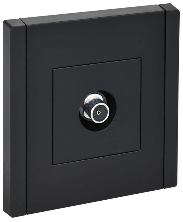 Розетка TV оконечная FORTE&PIANO FP128 черн. IEK FP-A10-O-K02 (1853208)