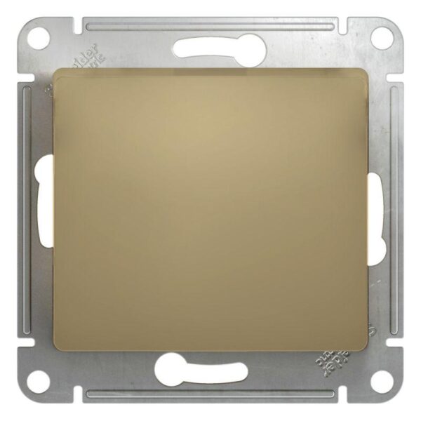Выключатель 1-кл. СП Glossa 10А IP20 (сх. 1) 10AX механизм титан SE GSL000411 (1063776)
