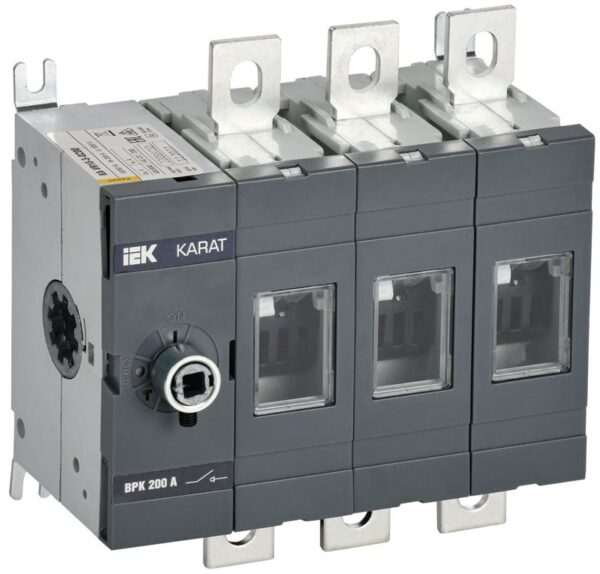 Выключатель-разъединитель ВРК 3п 200А без рукоятки KARAT IEK KA-VR10-3-0200 (1721979)