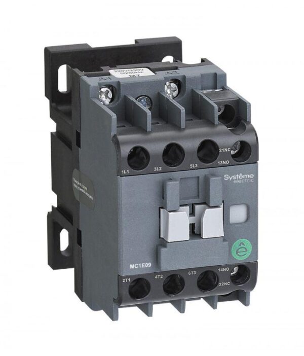 Контактор MC1E 3п 18А кат. 220В/230В AC 1НО+1НЗ SE MC1E18M7 (1681411)