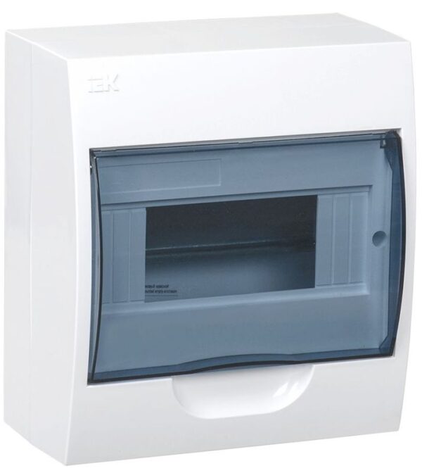 Корпус навесной ЩРН-П-8 Krepta 3 IP41 пластик. бел. IEK MKP12-N-08-40-20 (67753)