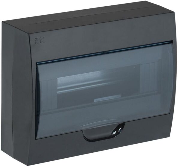 Корпус навесной ЩРН-П-12 Krepta 3 IP41 пластик. черн. IEK MKP12-N-12-41-K02 (1330855)