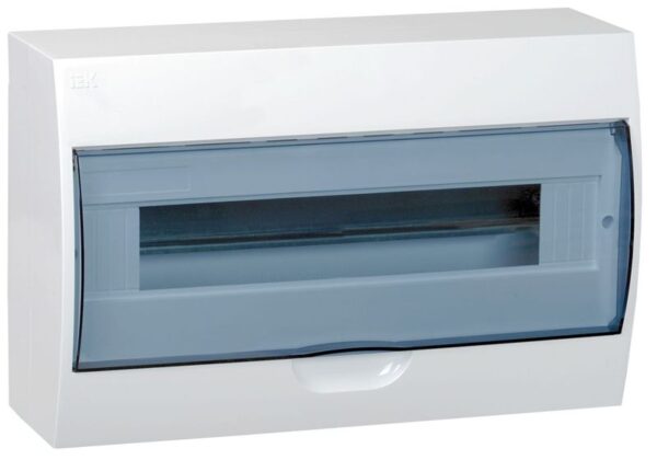 Корпус навесной ЩРН-П-18 Krepta 3 IP41 пластик. бел. IEK MKP12-N-18-40-10 (67754)