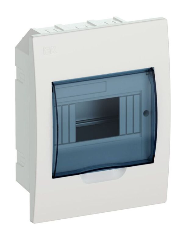 Корпус встраиваемый ЩРВ-П-6 Krepta 3 IP41 пластик. бел. IEK MKP12-V-06-40-20 (69551)