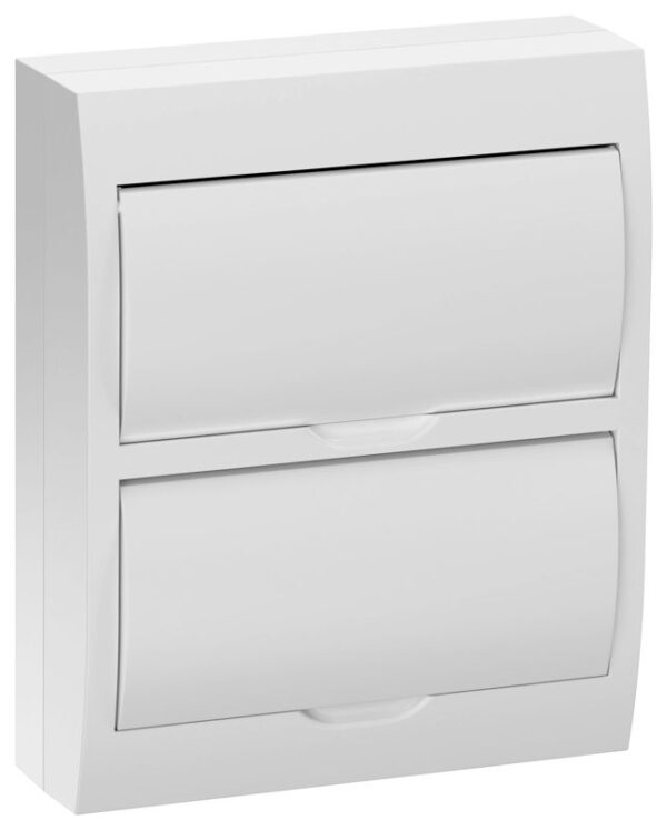 Корпус пластиковый ЩРН-П-24 бел. дверь IP41 GENERICA MKP13-N-24-41-K01-G (1852993)