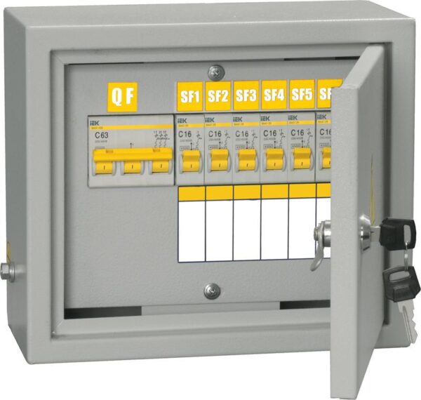Щит ОЩВ-6/ОЩВ-3-63-6-0 (ВВ63А 6х16А) IP31 IEK MSM10-3N-06-31 (82348)