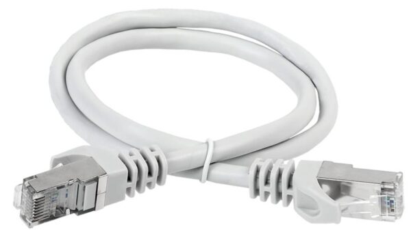 Патч-корд кат.6A S/FTP LSZH 3м сер. ITK PC01-C6ASL-3M (411472)