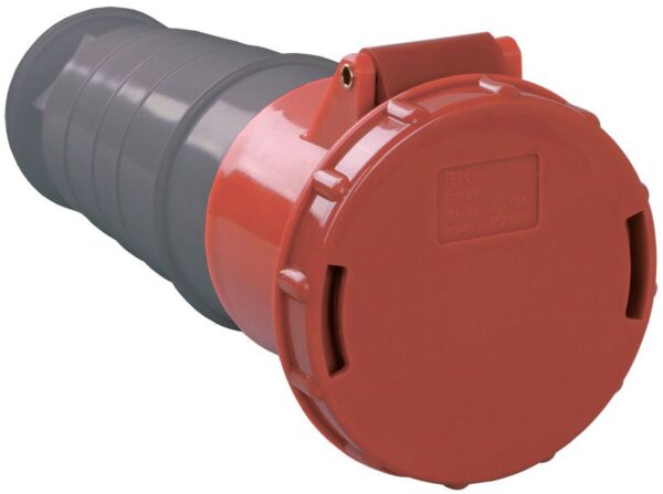 Розетка кабельная 63А 380В 3P+PE+N ССИ-235 IP54 IEK PSR22-063-5 (145859)