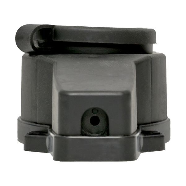Колодка 2-м 16А IP44 2P+PE 230В с защ. крышками каучук Basic EKF RPS-018-16-230-44 (466962)