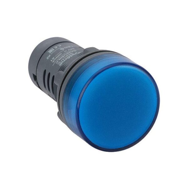 Лампа светосигнальная SB7 d22мм 230В AC син. моноблочная SE SB7EV06MP (1680922)