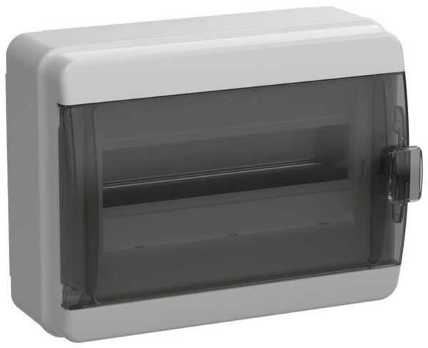 Корпус КМПн-12 TEKFOR IP65 черн. прозр. дверь пластик. IEK TF5-KP72-N-12-65-K03-K02 (1791995)