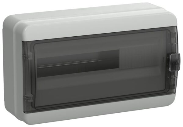 Корпус КМПн-18 TEKFOR IP65 черн. прозр. дверь пластик. IEK TF5-KP72-N-18-65-K03-K02 (1791996)