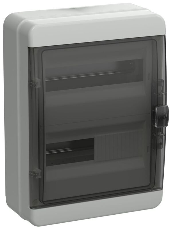Корпус КМПн-24 TEKFOR IP65 черн. прозр. дверь пластик. IEK TF5-KP72-N-24-65-K03-K02 (1791997)