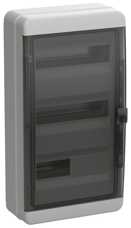 Корпус КМПн-36 TEKFOR IP65 черн. прозр. дверь пластик. IEK TF5-KP72-N-36-65-K03-K02 (1791998)