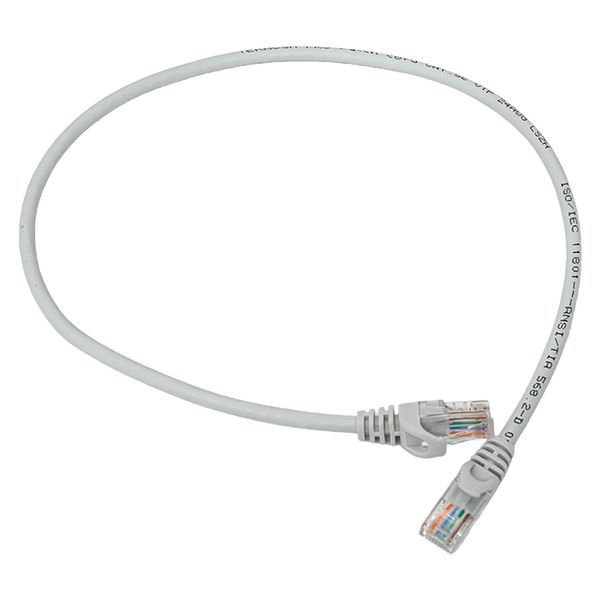 Патч-корд кат.5E UTP неэкранир. LSZH сер. 0.5м TERACOM PRO EKF TRP-5EUTP-LSH-05M-GY (1566819)