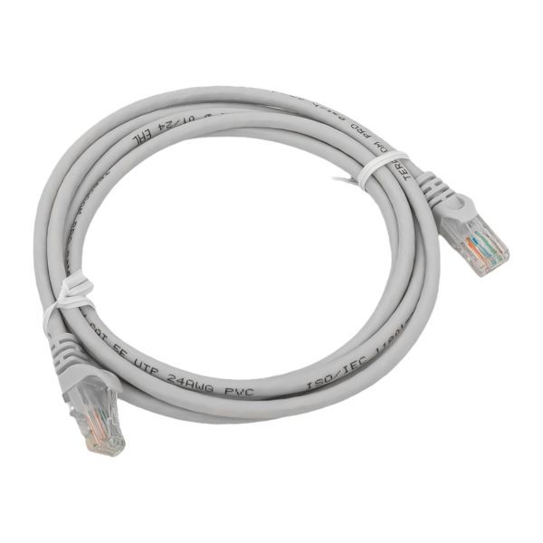 Патч-корд кат.5E UTP неэкранир. PVC сер. 2.0м TERACOM PRO EKF TRP-5EUTP-PVC-2M-GY (1566830)