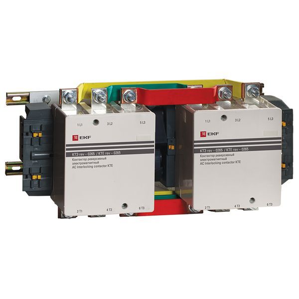 Контактор реверсивный КТЭ 265А кат. 230В AC 2НО EKF ctr-b-r-265 (126215)