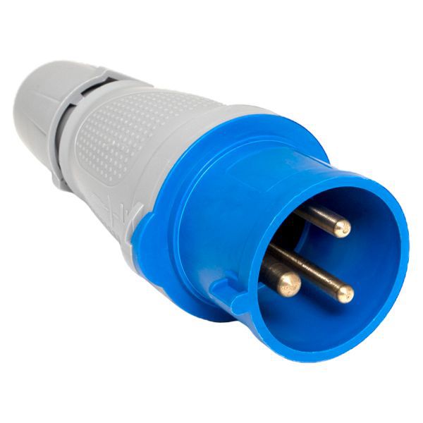 Вилка переносная 023 2Р+РЕ 32А 220В IP44 PROxima EKF ps-023-32-220-PRO (1816468)