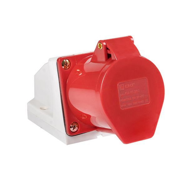 Розетка наружн. уст. 16А 3P+PE IP44 (114) EKF ps-114-16-380 (126592)