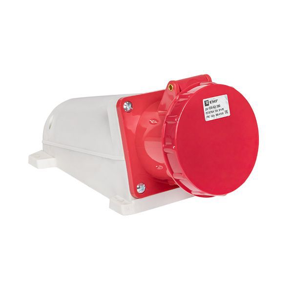 Розетка наружн. уст. 63А 380В 3P+РЕ IP67 (134) EKF ps-134-63-380 (126632)