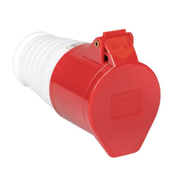 Розетка кабельная 32А 380В 3P+РЕ+N IP44 (225) EKF ps-225-32-380 (126576)