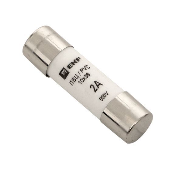 Вставка плавкая цилиндрическая ПВЦ 10х38 2А EKF pvc-10x38-2 (407982)