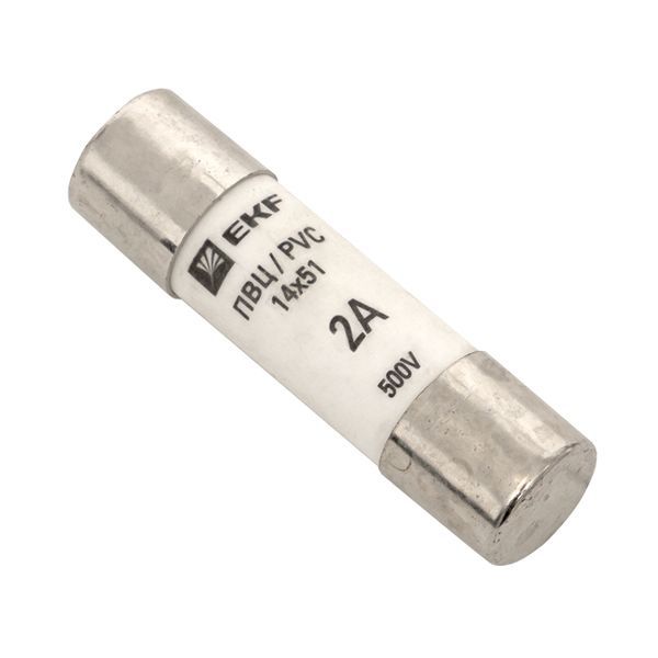 Вставка плавкая цилиндрическая ПВЦ 14х51 2А EKF pvc-14x51-2 (407991)