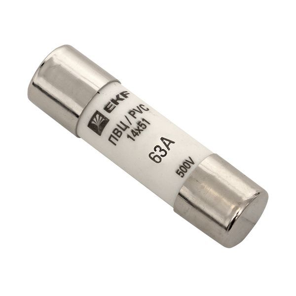 Вставка плавкая цилиндрическая ПВЦ 14х51 63А EKF pvc-14x51-63 (407996)