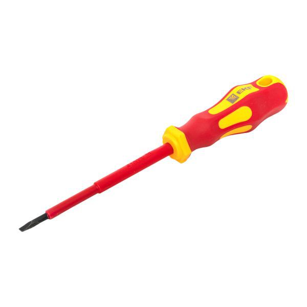 Отвертка SL4х100мм Master 1000В Basic EKF sl-4-100-mas-in (1248498)