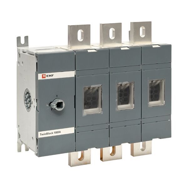 Рубильник 3п 1000А без рукоятки управления TwinBlock PROxima EKF tb-s-1000-3p (453333)