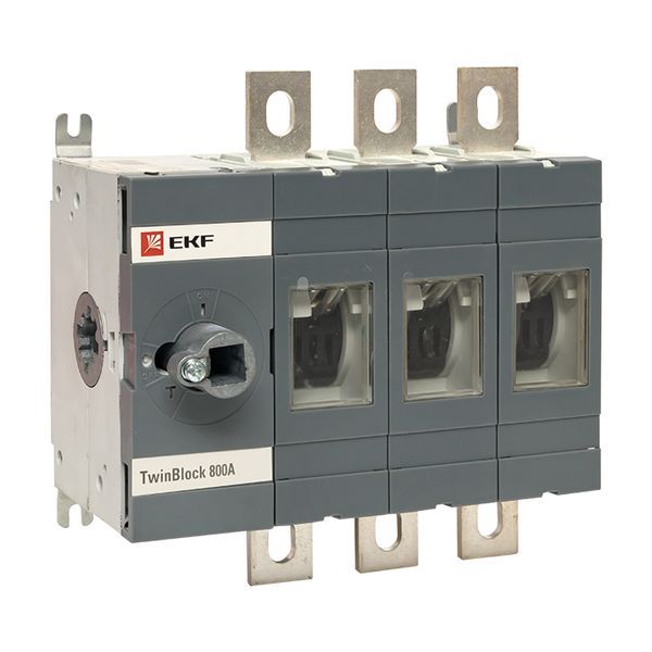 Рубильник 3п 800А без рукоятки управления TwinBlock PROxima EKF tb-s-800-3p (453356)